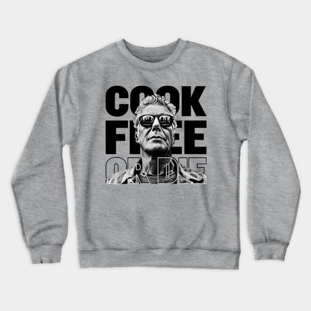 Vintage Anthony Bourdain - Funny Chef Crewneck Sweatshirt by BeeFest